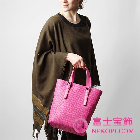 ボッテガヴェネタ/BOTTEGA VENETA/ レザートートバッグ /ショッキングピンク270917 v0016 5662